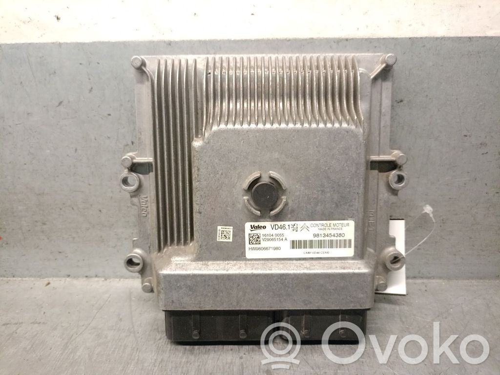 Engine control unit/module   9813454380,9813454380,161040055