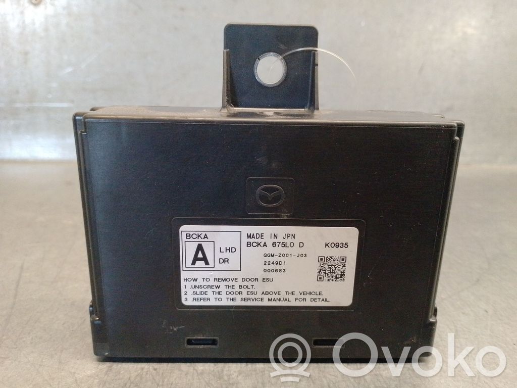 Mazda 3 Comfort/convenience module 