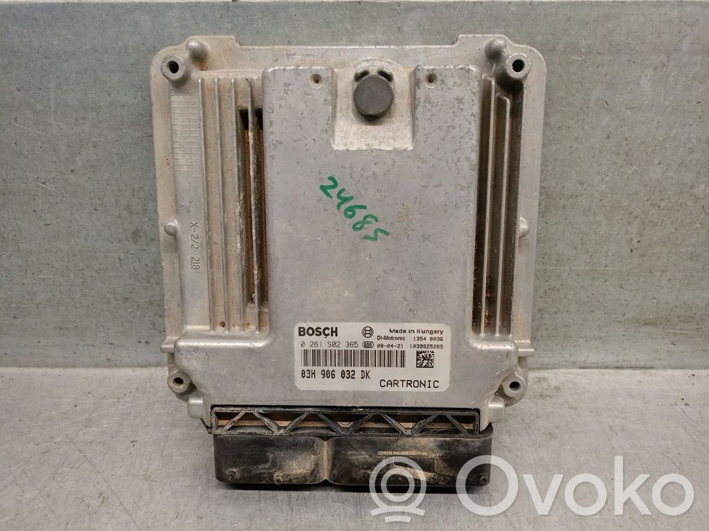 Engine control unit/module   03H906032DK,03H906032DK