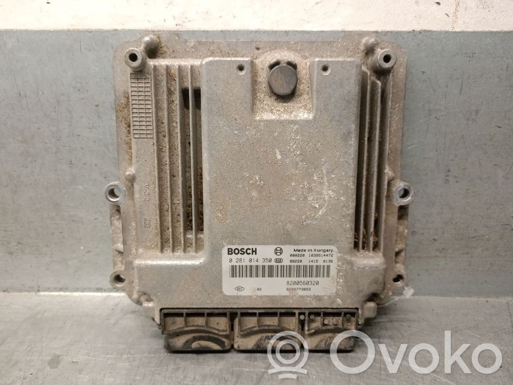 Motorsteuergerät/-modul   8200560320,0281014350