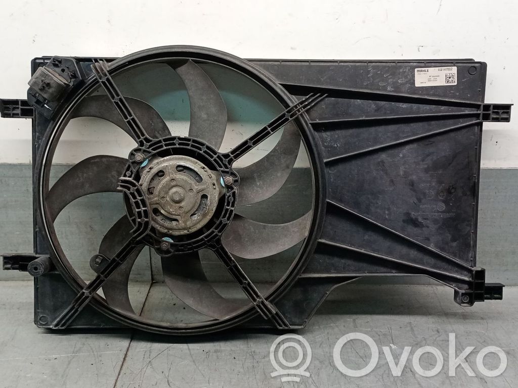Opel Corsa E Elektrisks radiatoru ventilators 