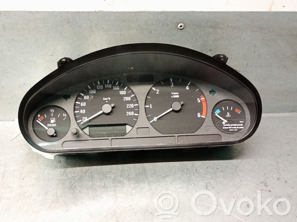 BMW 3 E36 Spidometrs (instrumentu panelī) 