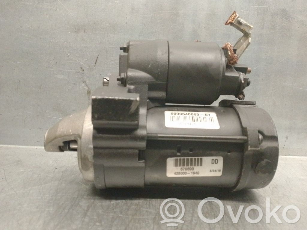 Motor de arranque   5802AR
