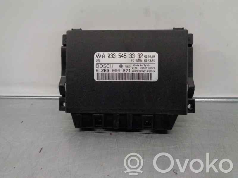 Mercedes-Benz Sprinter W901 W902 W903 W904 Alte unități/module de control