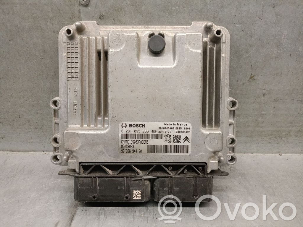 Peugeot Expert Engine control unit/module 