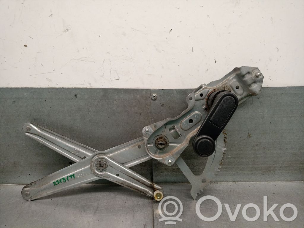 Peugeot 205 Mechanizm podnoszenia szyby tylnej bez silnika 