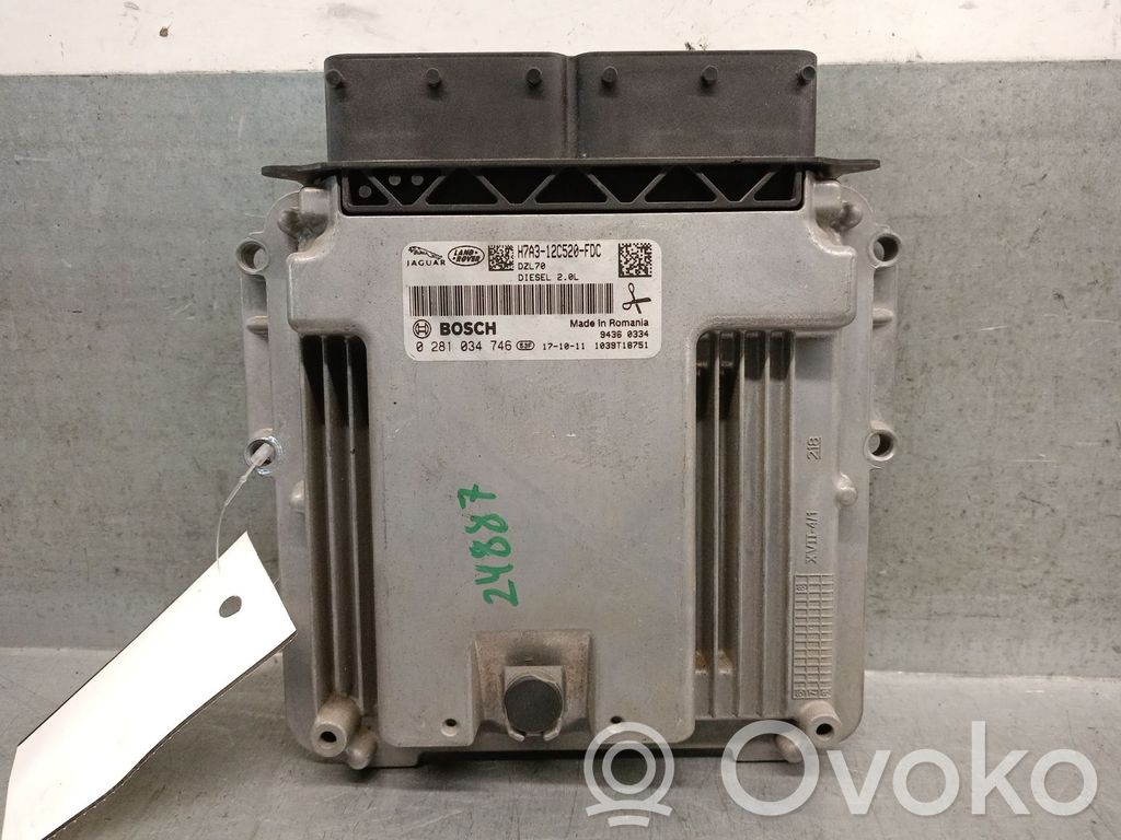 Jaguar XE Unitate/modul de control motor 