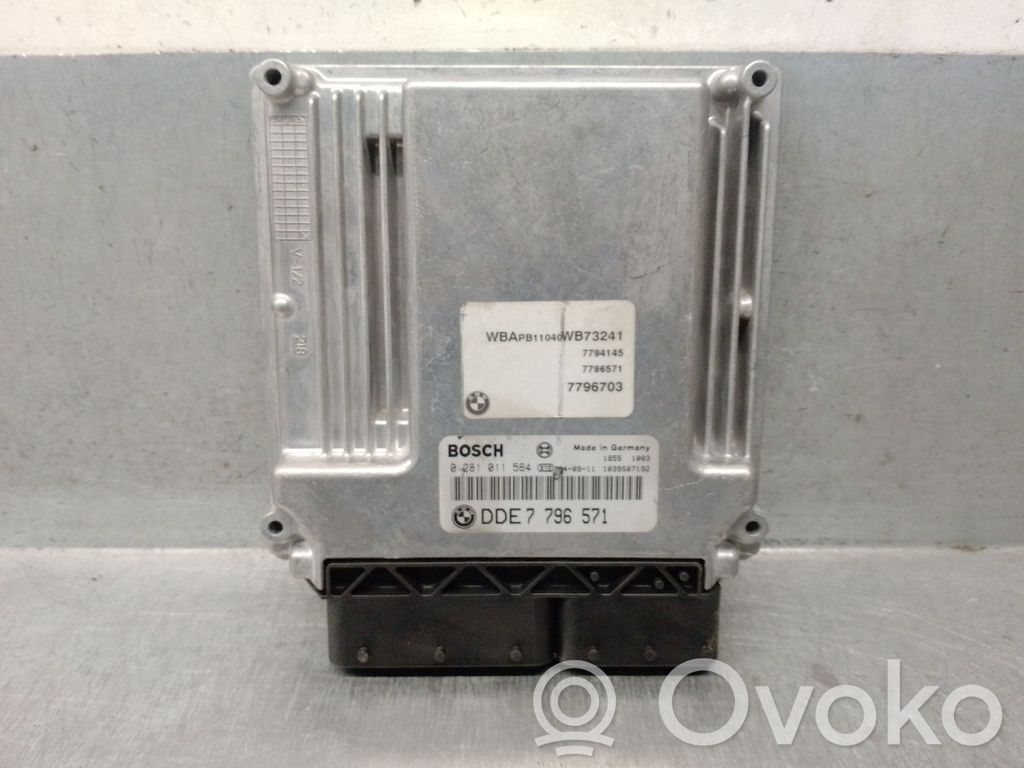 Engine control unit/module   DDE7796571,0281011564