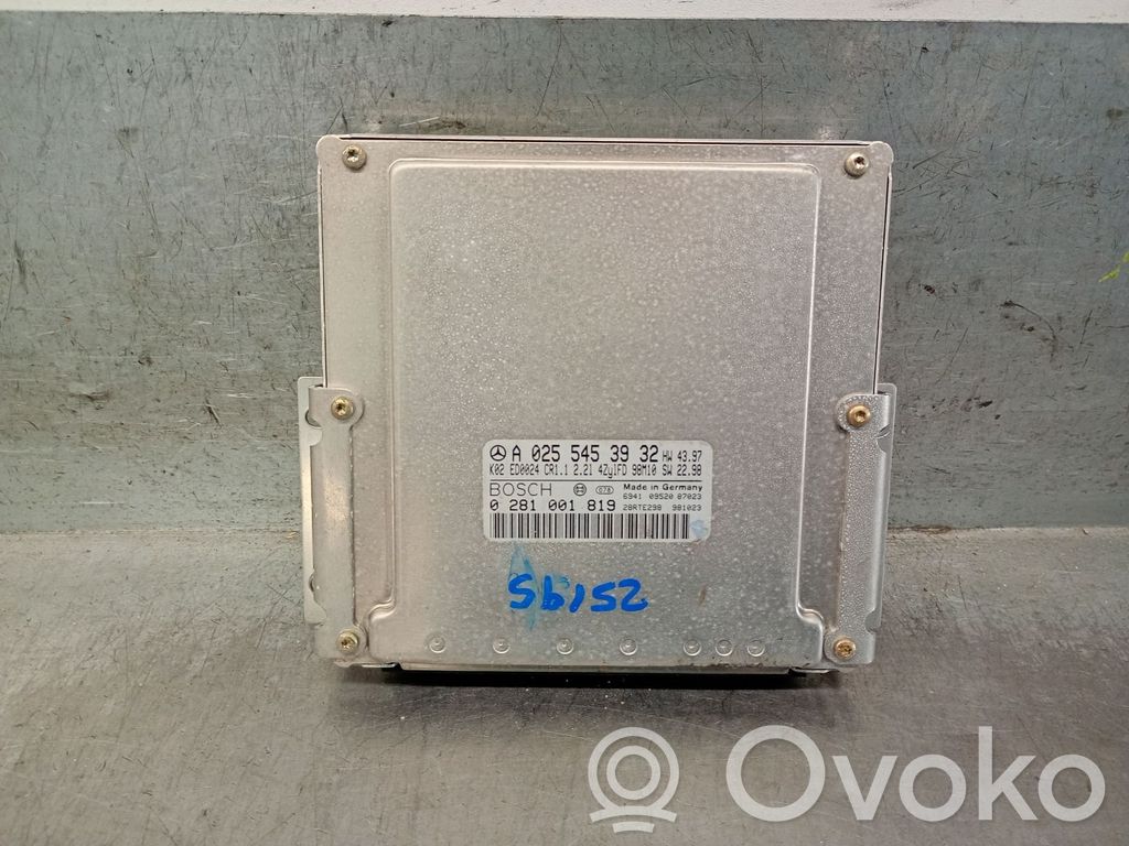Mercedes-Benz E W210 Engine control unit/module 