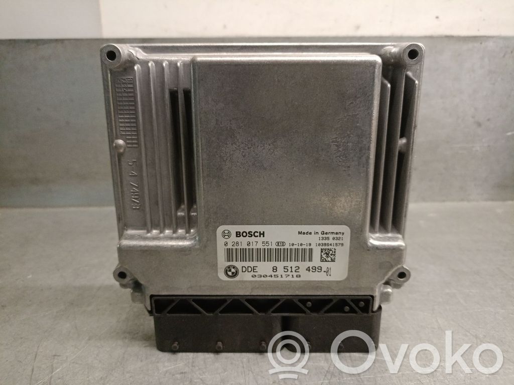 BMW X1 E84 Moottorin ohjainlaite/moduuli 