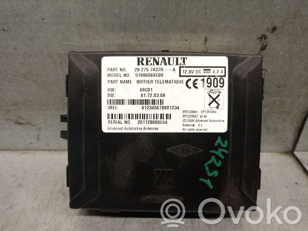 Renault Fluence Sonstige Steuergeräte / Module 