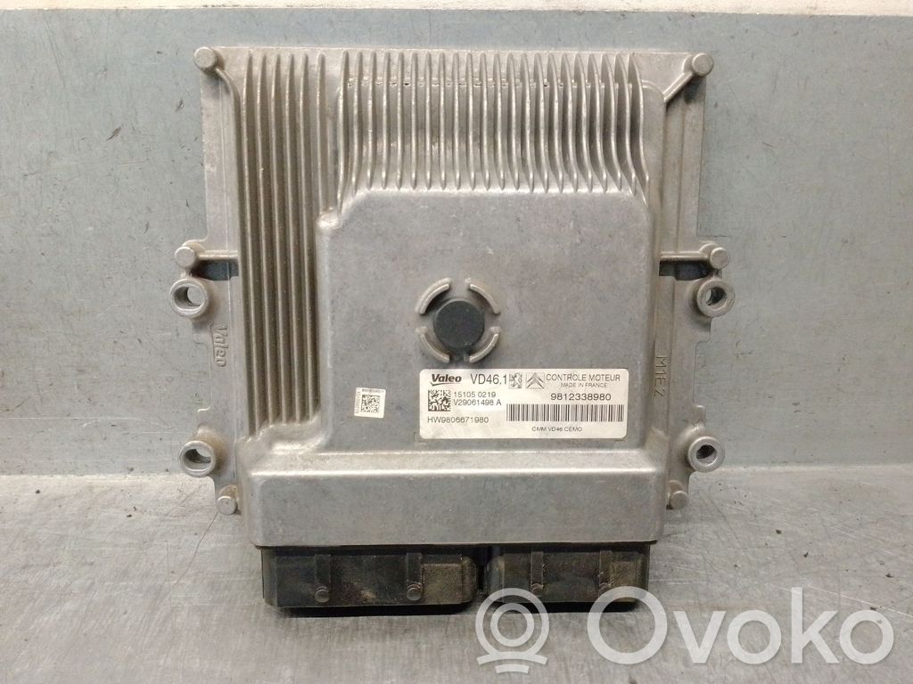 Engine control unit/module   9812338980,V29061498A
