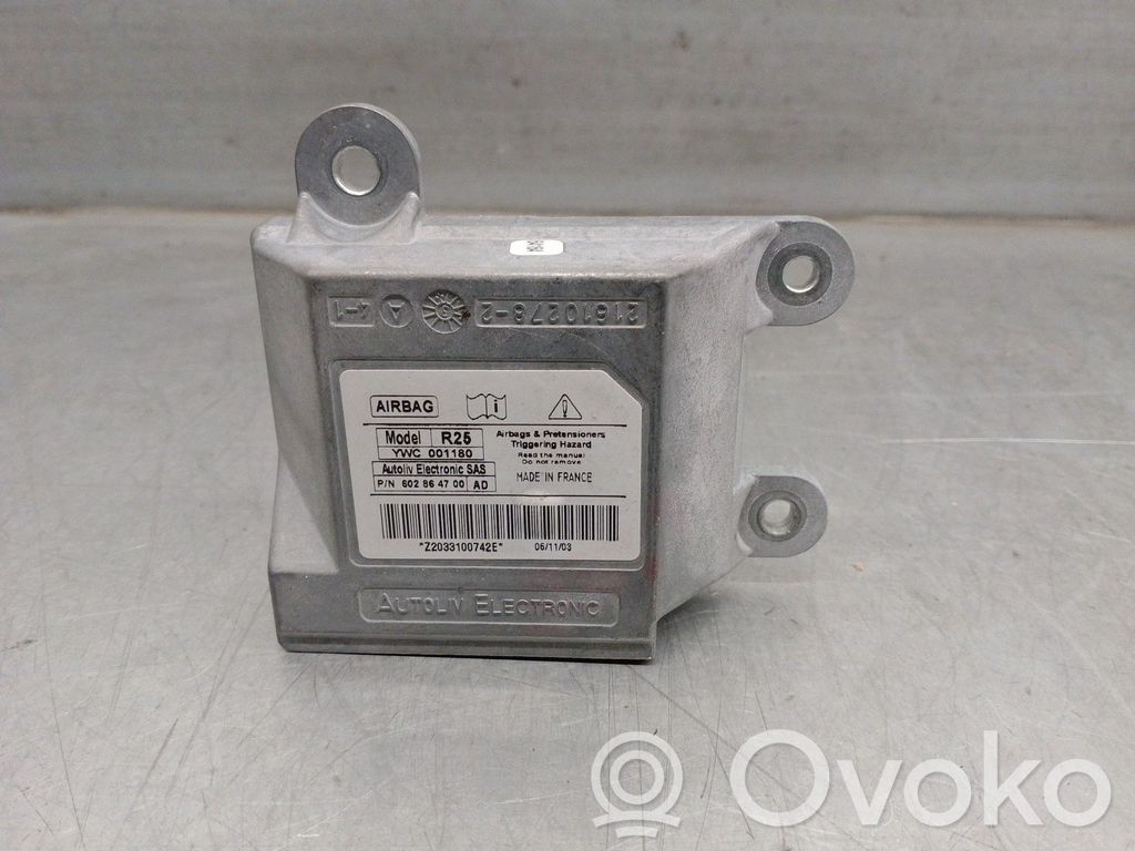 Rover Streetwise Unitate/modul de comandă airbaguri 