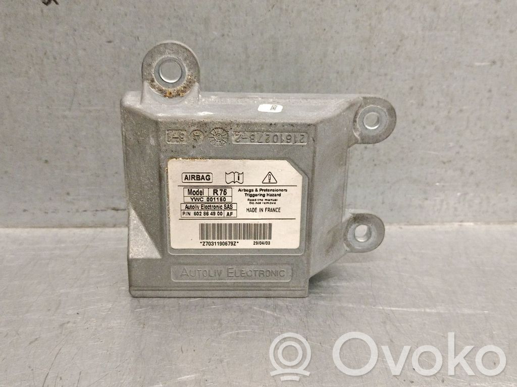 Rover 75 Airbag control unit/module 