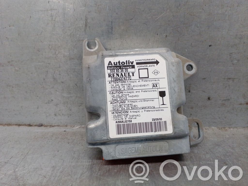 Renault Megane I Centralina/modulo airbag 
