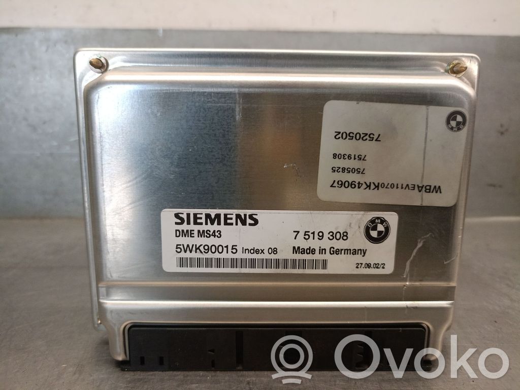 BMW 3 E46 Engine control unit/module 