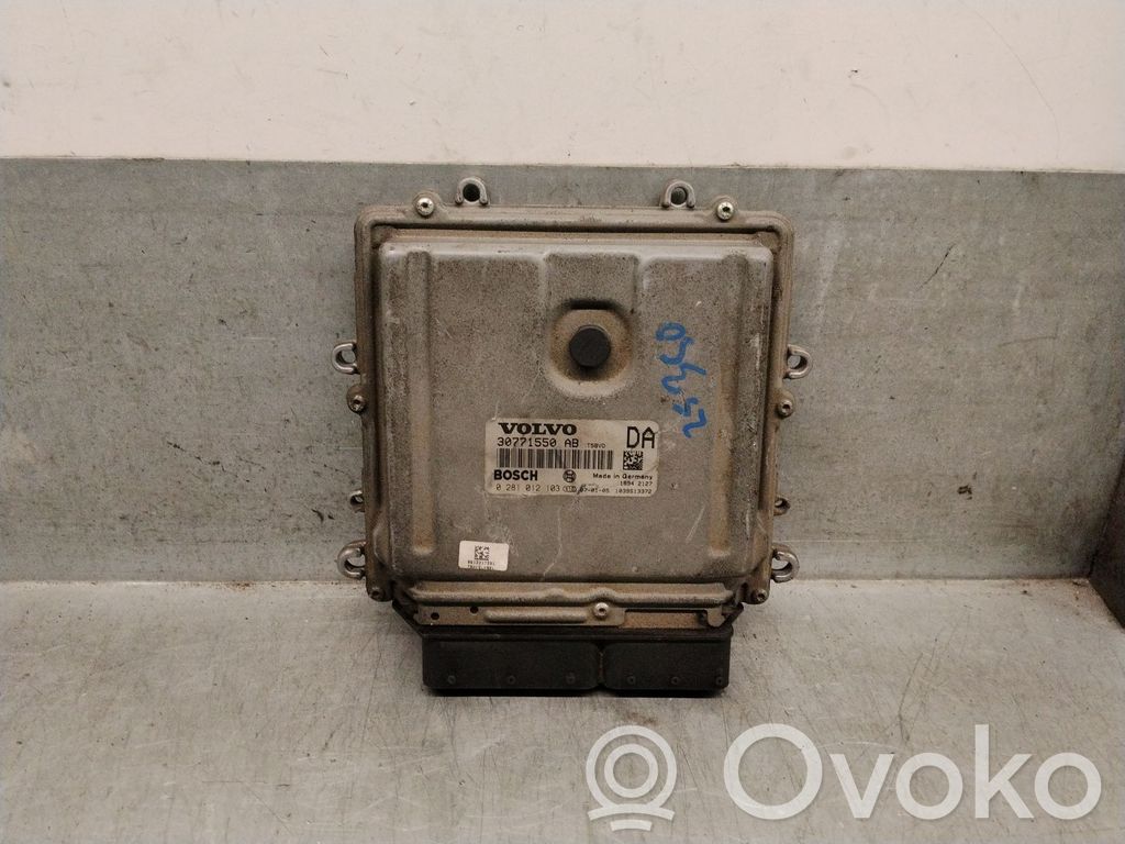 Engine control unit/module   30771550,0281012103