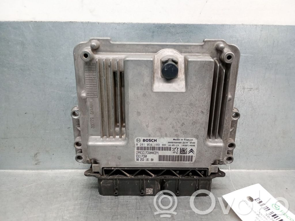 Citroen C4 SpaceTourer Unitate/modul de control motor 