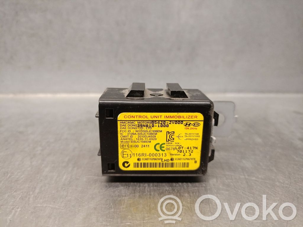 Unidad de control/módulo inmovilizadora   954202V000
