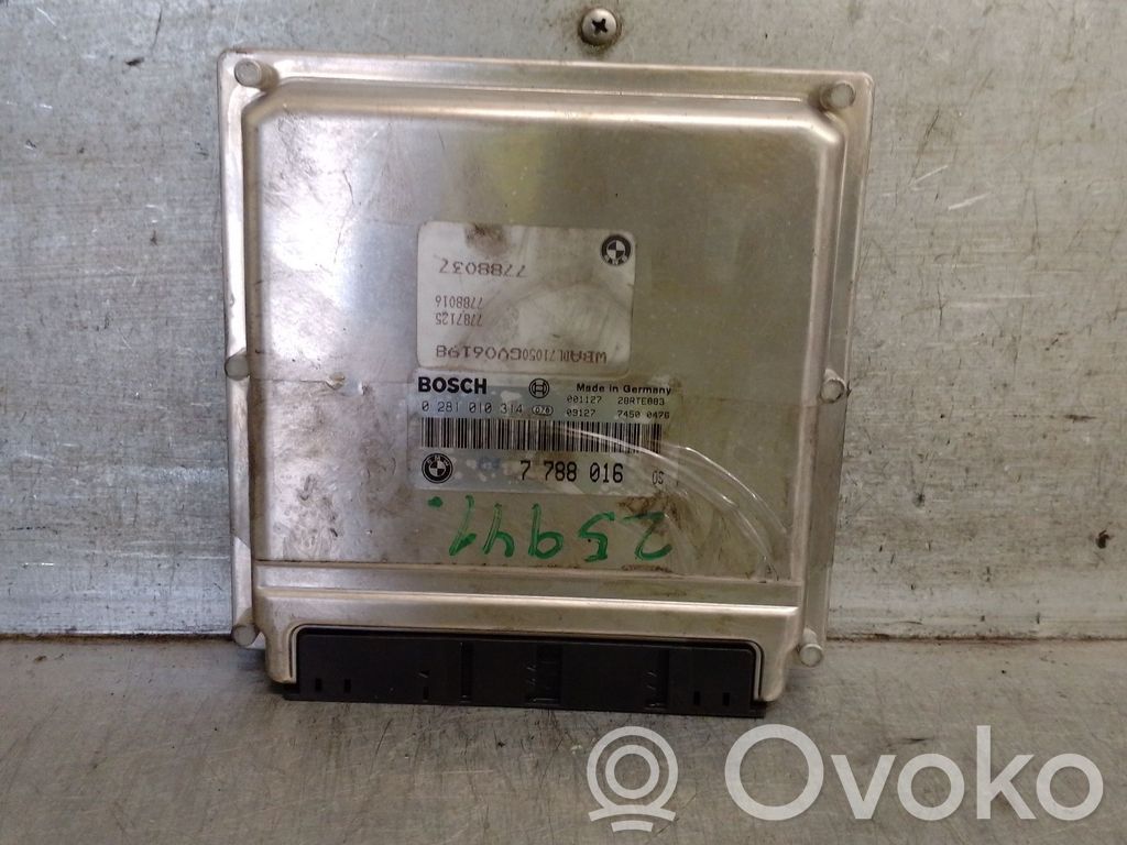 Motorsteuergerät/-modul   7788016,0281010314