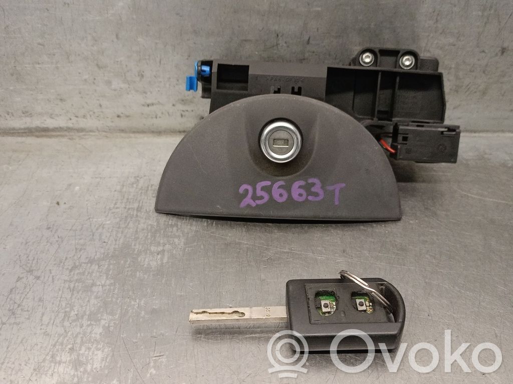 Opel Meriva A Poignée extérieure de porte arrière 