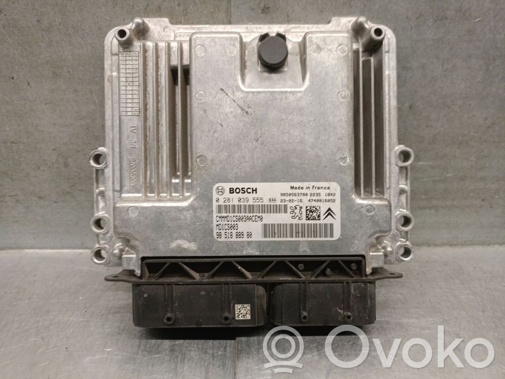 Engine control unit/module   9851888980,9851888980,0281039555
