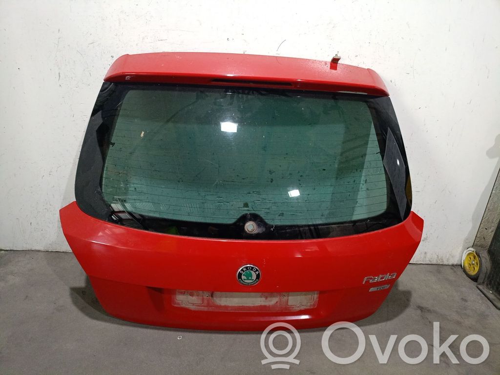 Skoda Fabia Mk2 (5J) Couvercle de coffre