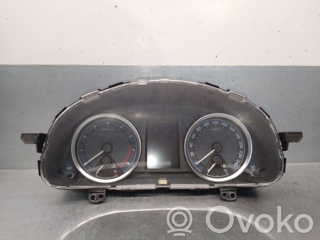 Toyota Auris E180 Compteur de vitesse tableau de bord