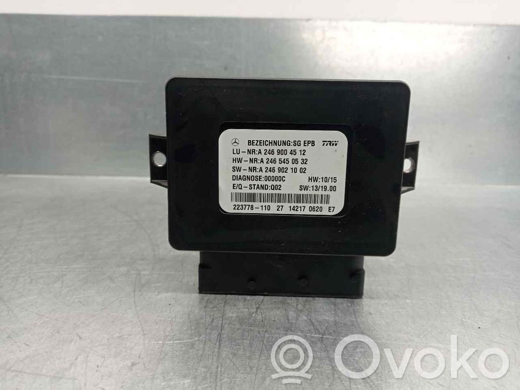 Mercedes-Benz CLA C117 X117 W117 Alte unități/module de control 