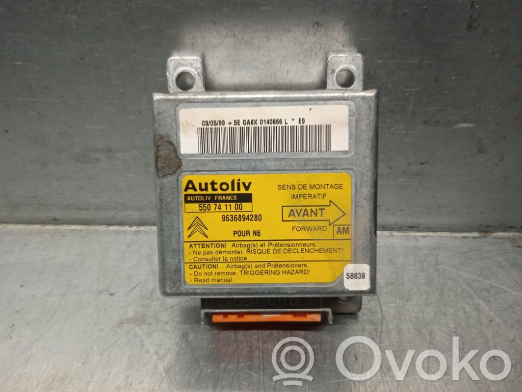 Citroen Xsara Unitate/modul de comandă airbaguri