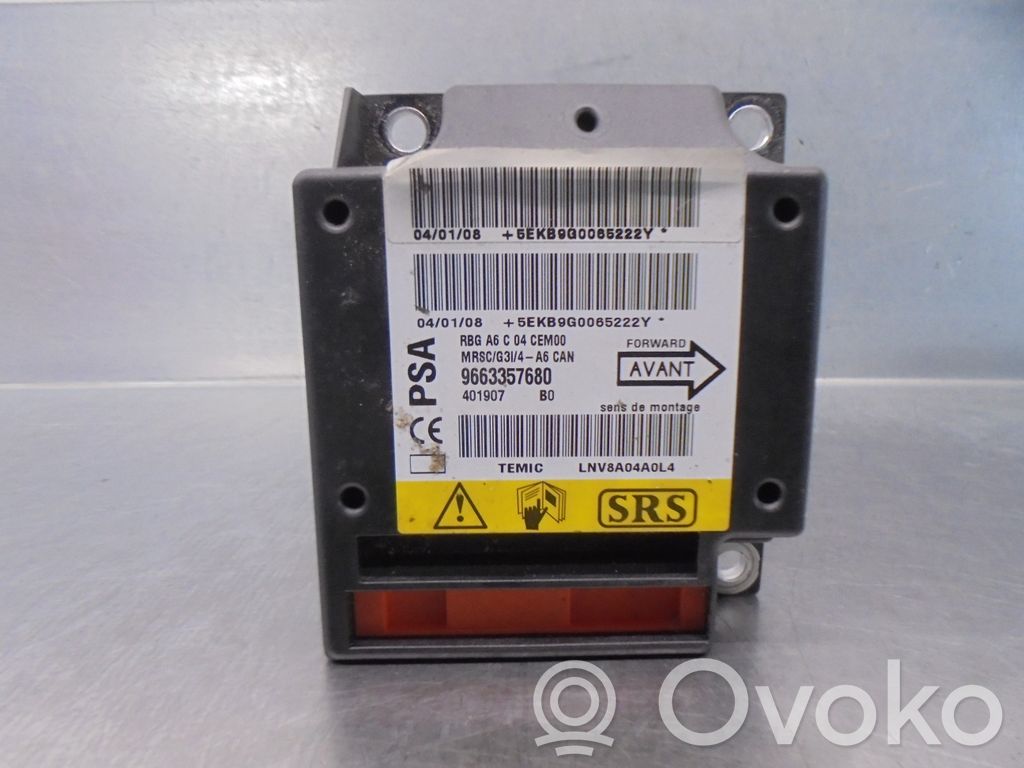 Citroen C25 Module de contrôle airbag 