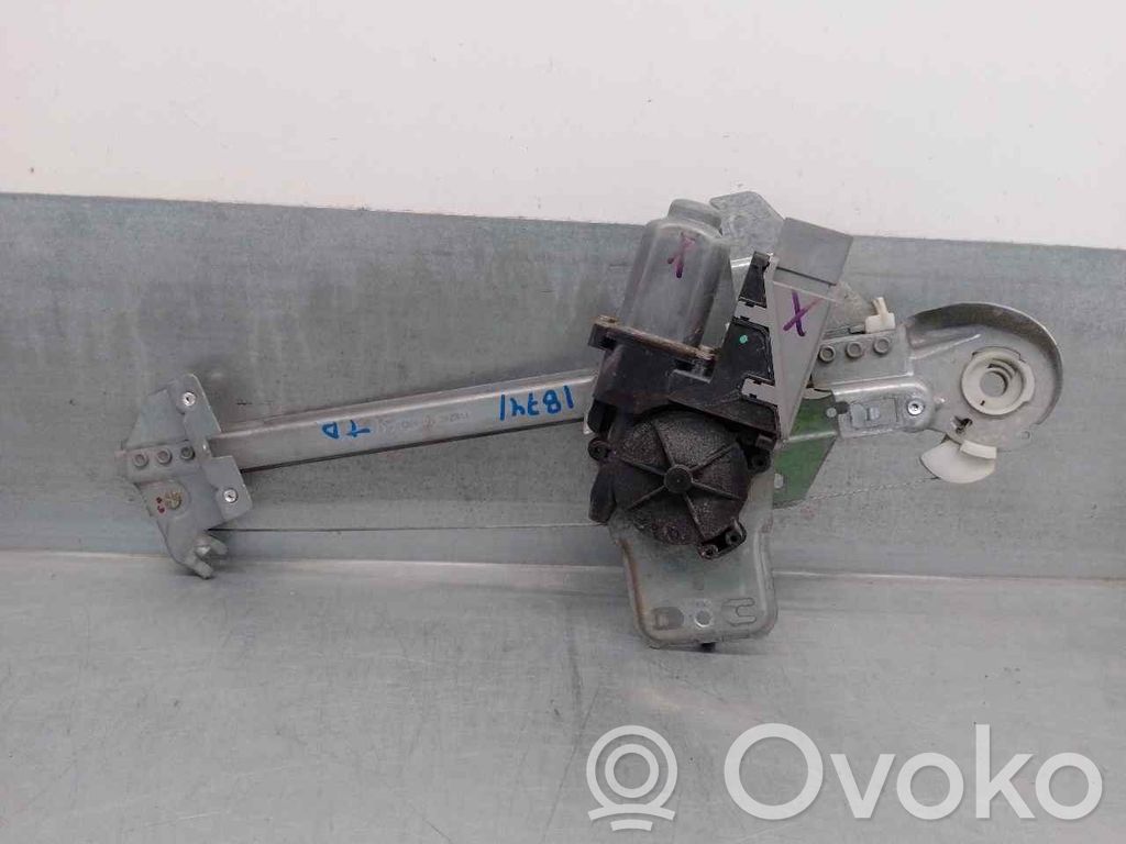 Peugeot 307 Rear door window regulator with motor 