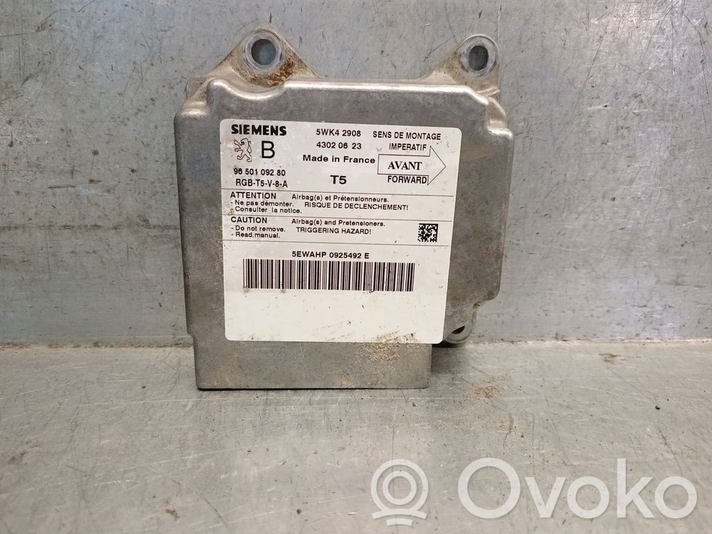 Peugeot 307 Centralina/modulo airbag