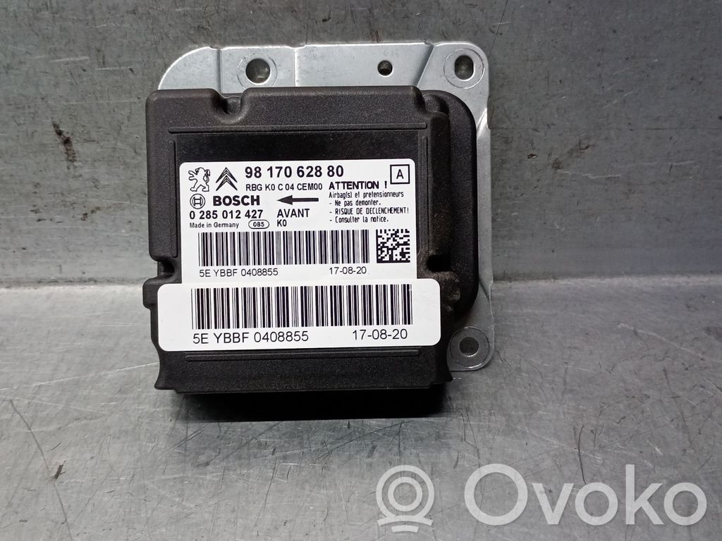 Opel Vivaro Unidad de control/módulo del Airbag 