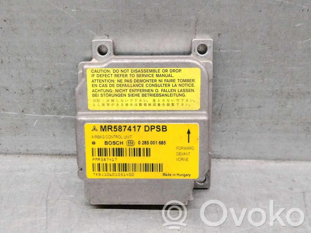 Mitsubishi Colt Unitate/modul de comandă airbaguri 
