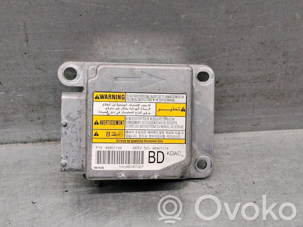 Chevrolet Matiz Turvatyynyn ohjainlaite/moduuli 