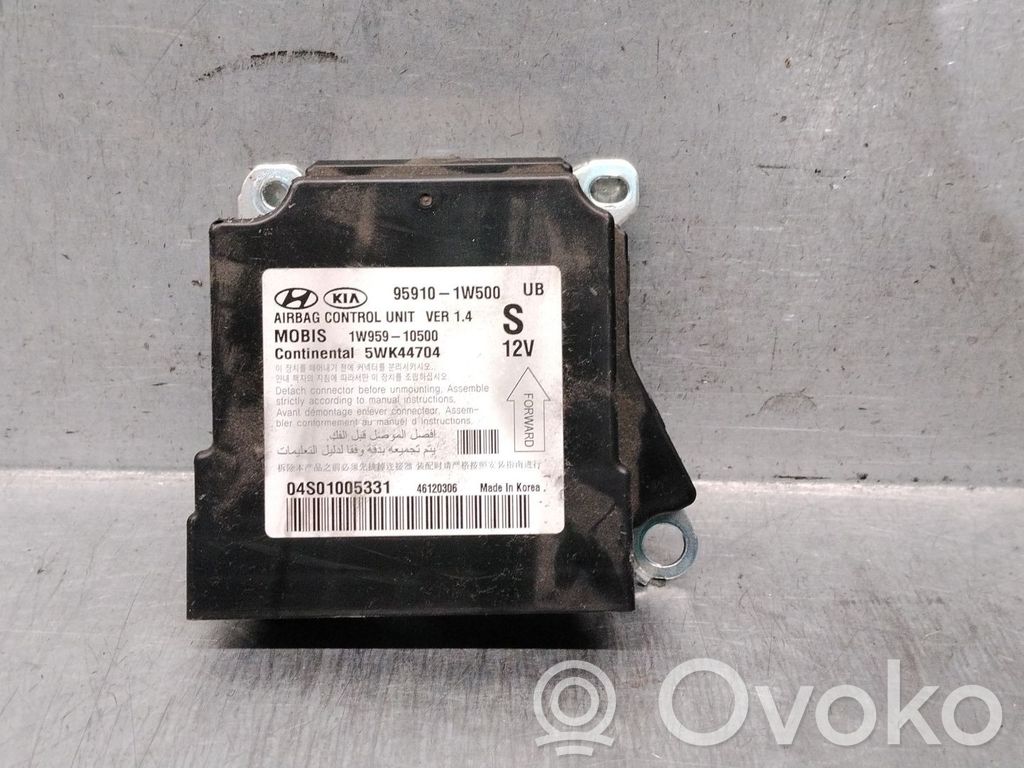 KIA Rio Unidad de control/módulo del Airbag