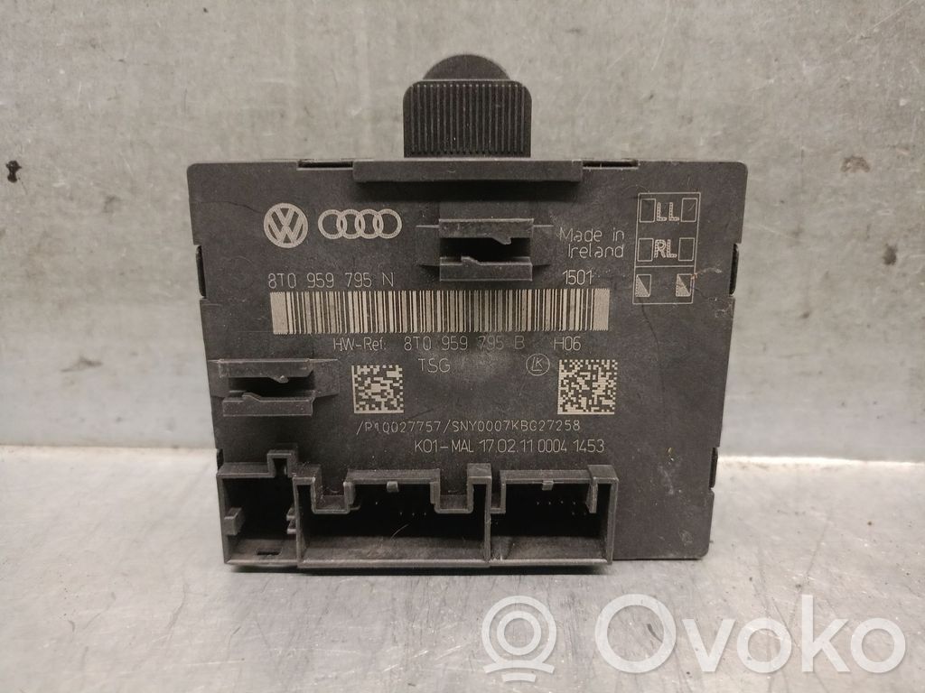 Audi A5 Sportback 8TA Mukavuusmoduuli 