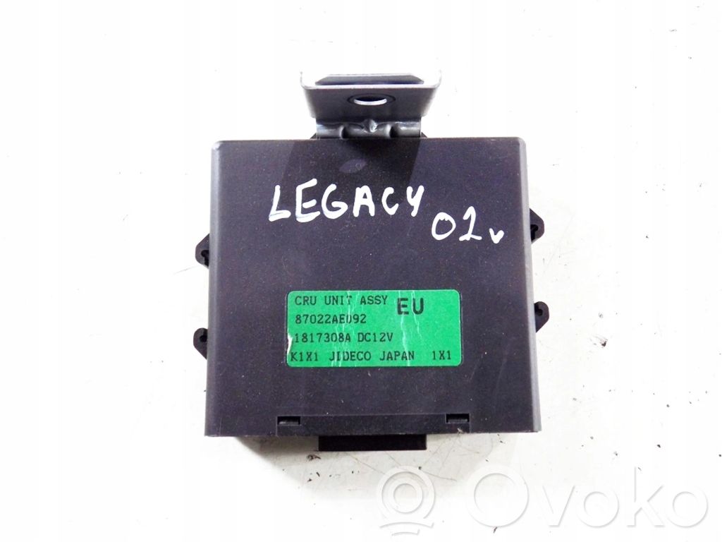 Subaru Legacy Other control units/modules 