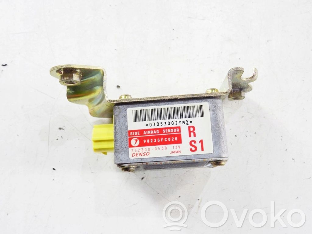 Subaru Forester SF Airbagsensor Crashsensor Drucksensor 