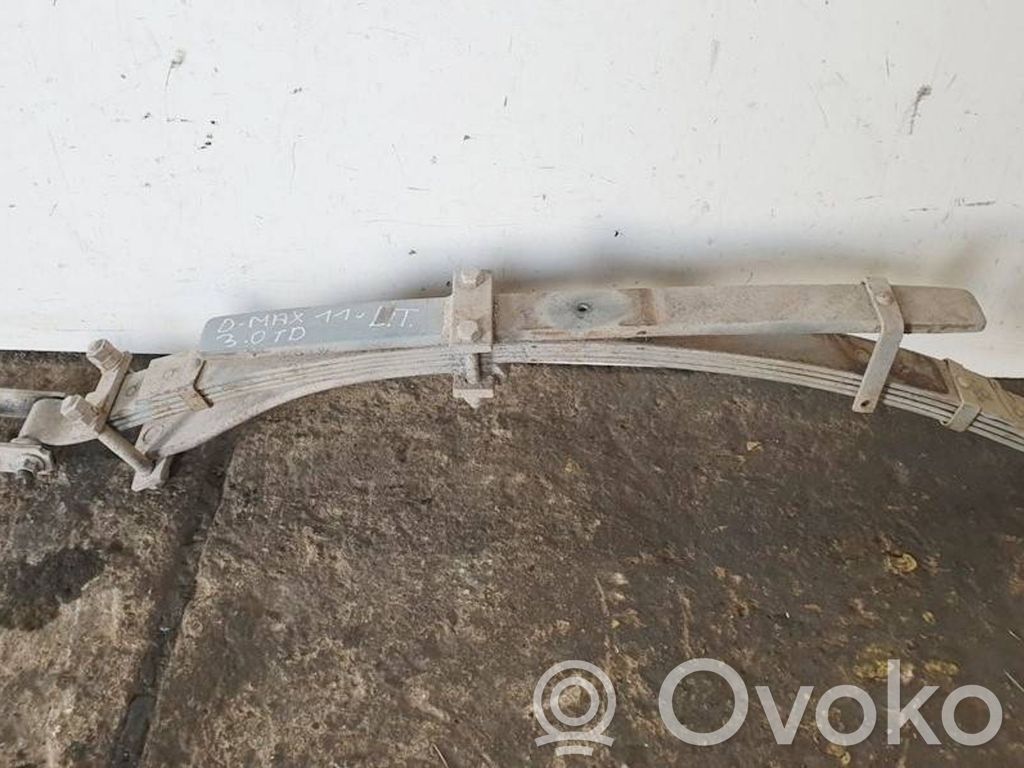 Rear leaf spring