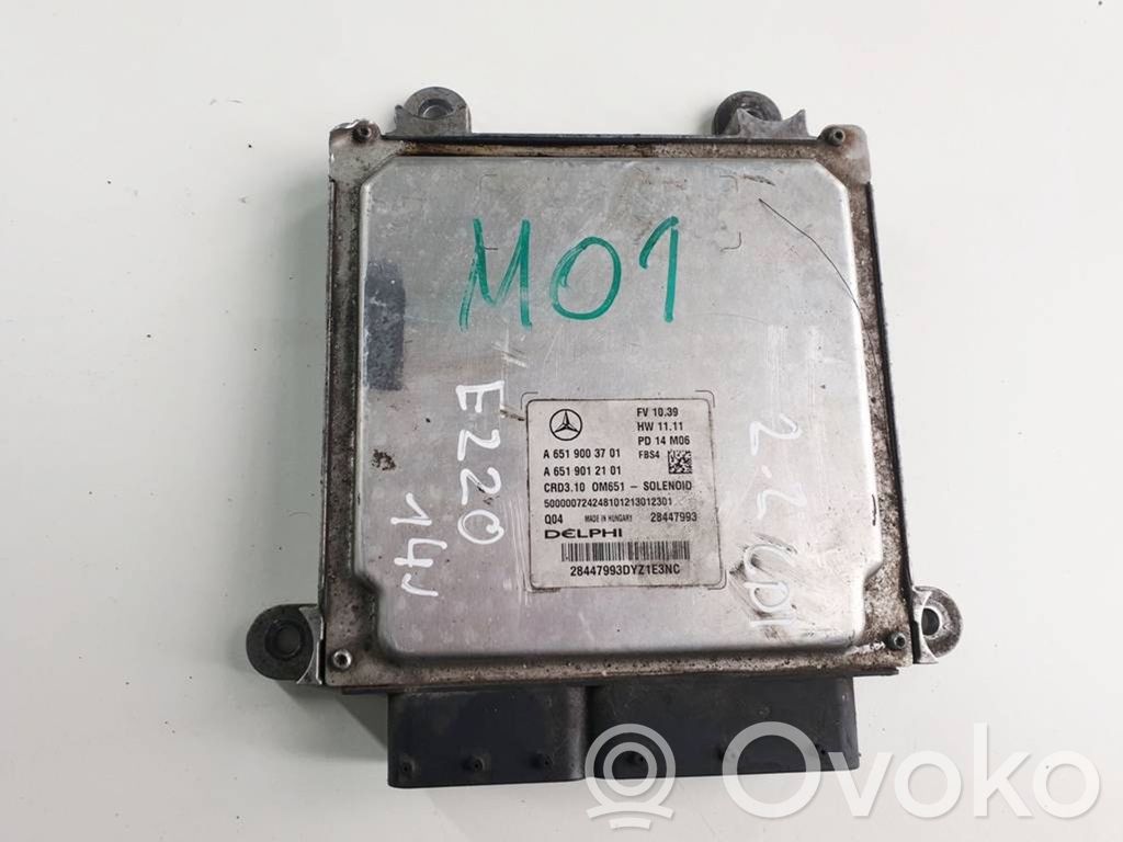 Mercedes-Benz E W212 Engine control unit/module 