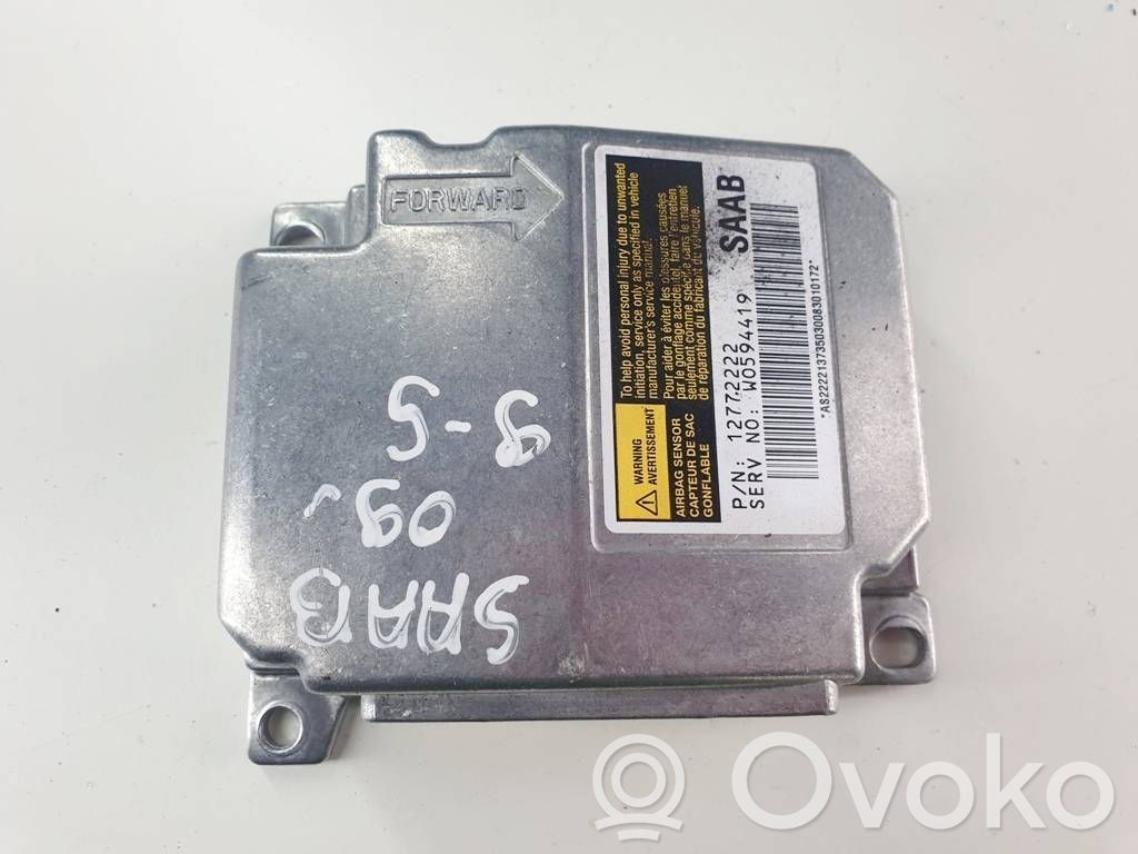 Airbag control unit/module   12772222,W0594419