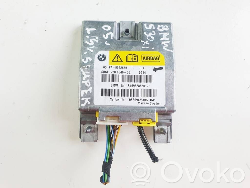 Unidad de control/módulo del Airbag   6962885MM,6962885