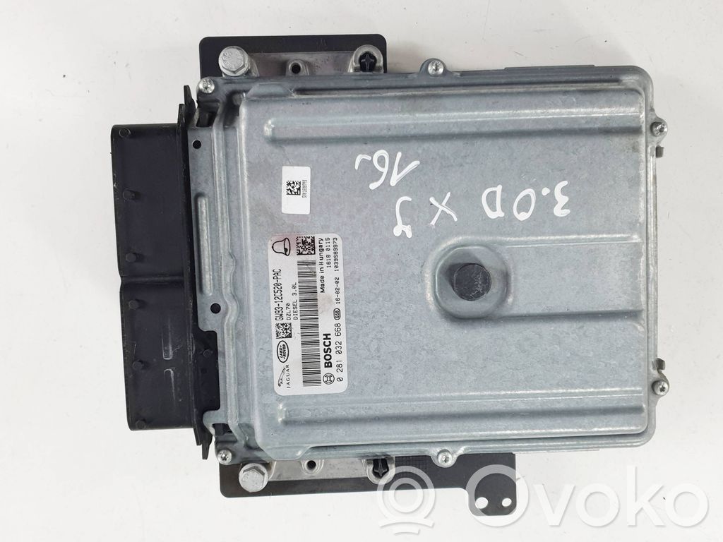 Jaguar XJ X351 Engine control unit/module 