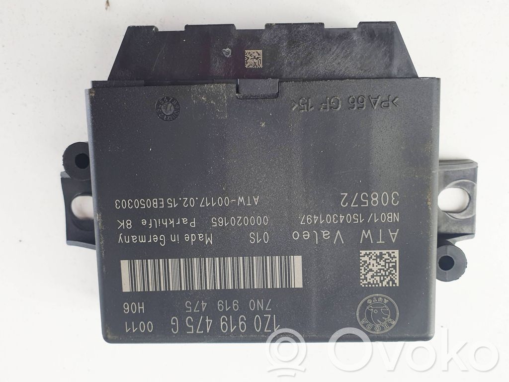 Sterownik / Moduł parkowania PDC   1Z0919475G78,1Z0919475G