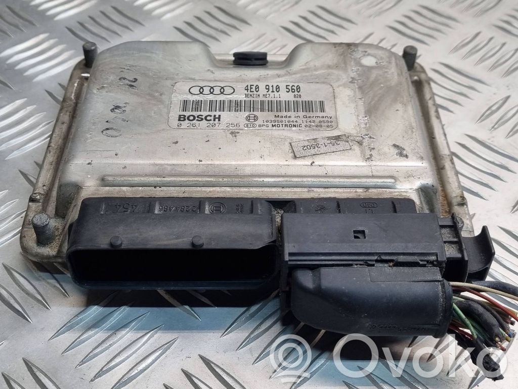 Audi A8 S8 D3 4E Блок управления двигателя 