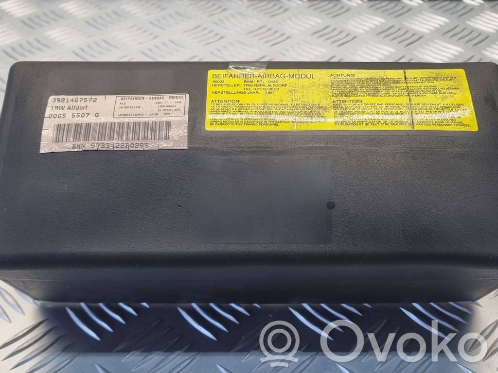 BMW 3 E36 Airbag del pasajero 