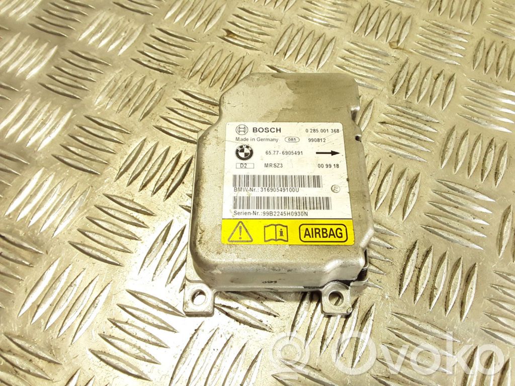 BMW 3 E46 Airbag control unit/module 