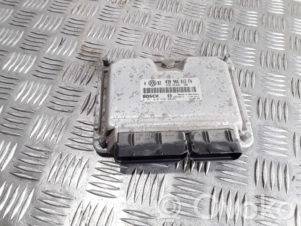 Engine control unit/module   038906012FA,0281010650